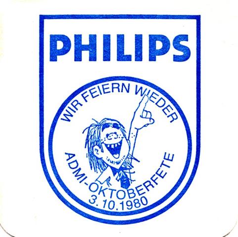 hamburg hh-hh philips philips 1a (quad185-admi oktoberfete 1980-blau)